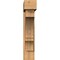 Ekena Millwork Balboa Block Smooth Bracket w/ Offset Brace, Western Red Cedar, 7 1/2"W x 32"D x 38"H BKT0806X32X38BOA05SWR - alternate 3